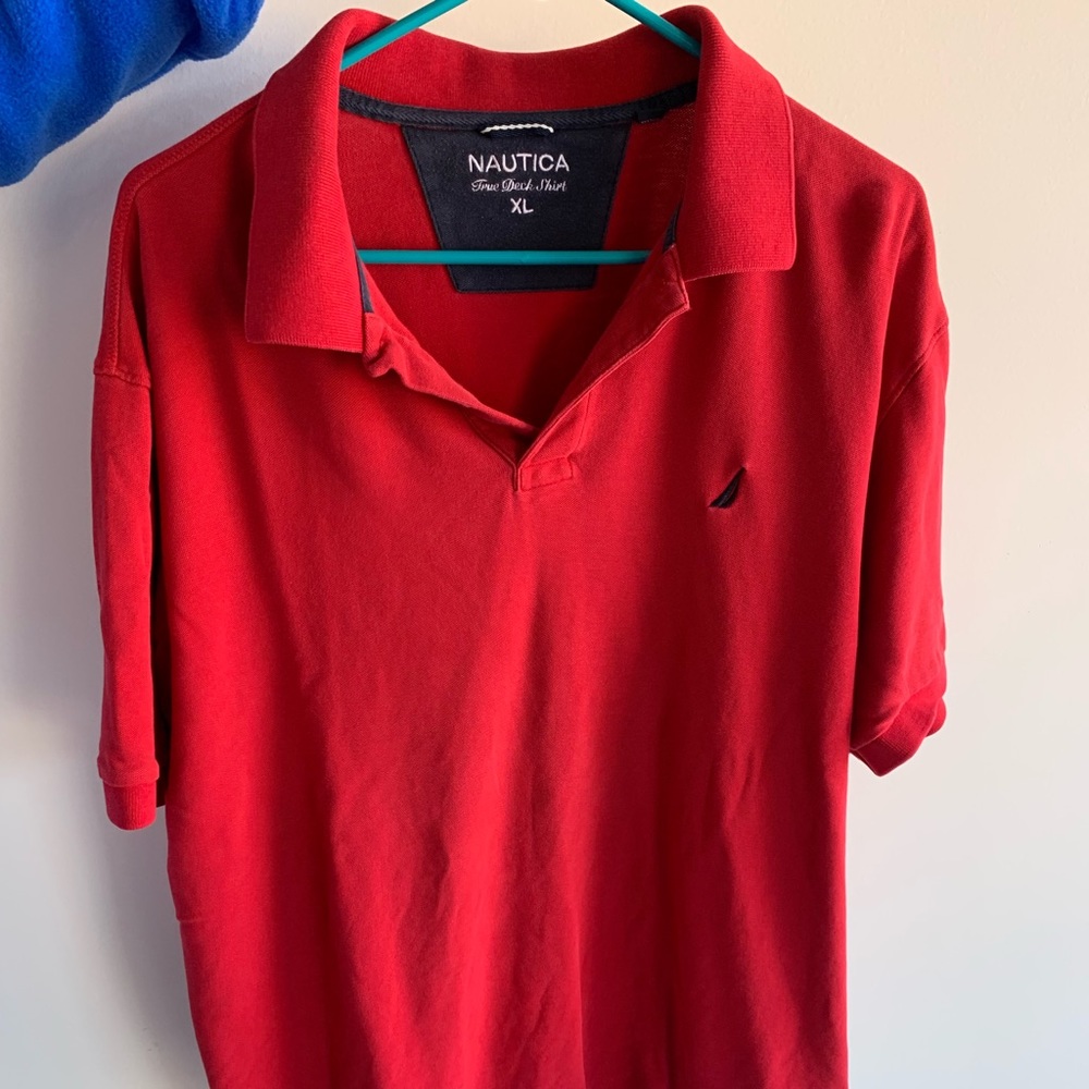 Nautica polo shirt size XL